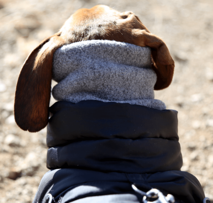 Grey Fleece Snood - Image 6