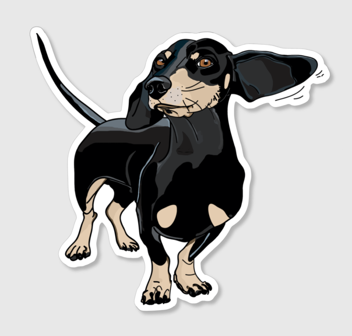 Black & Sand: Otto Earborne - Sticker