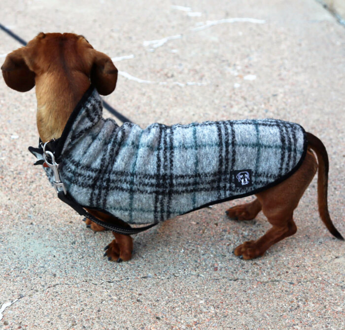 Classic Grey Wool Coat