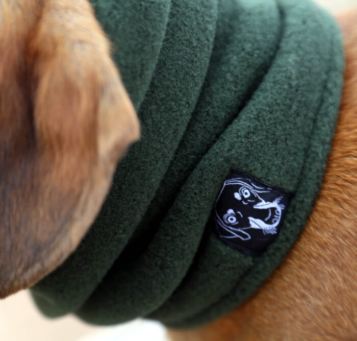 Green Fleece Snood - Image 3