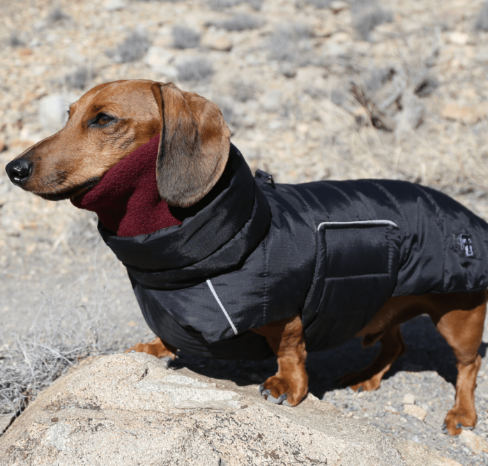 Burgundy Fleece Snood - Image 5