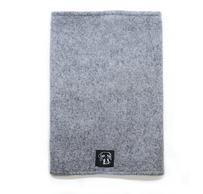 Grey Fleece Snood