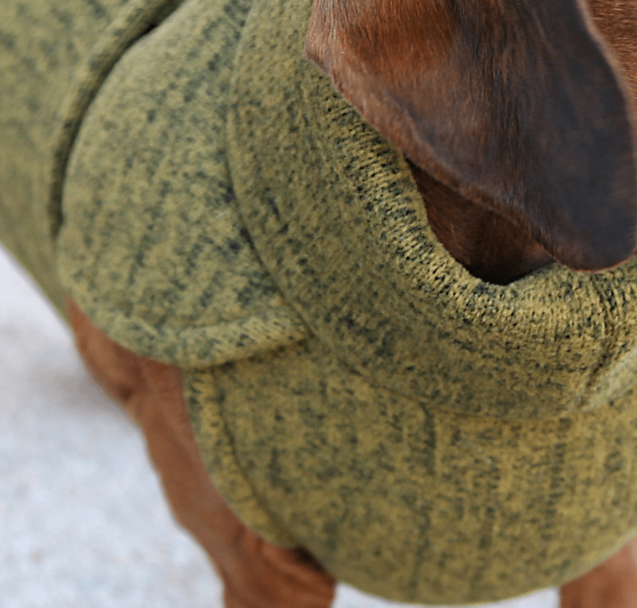 Green Sweater Fleece Wrap - Image 7