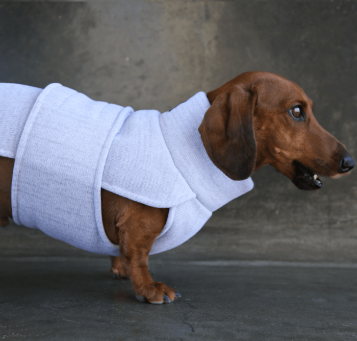 White Sweater Fleece Wrap