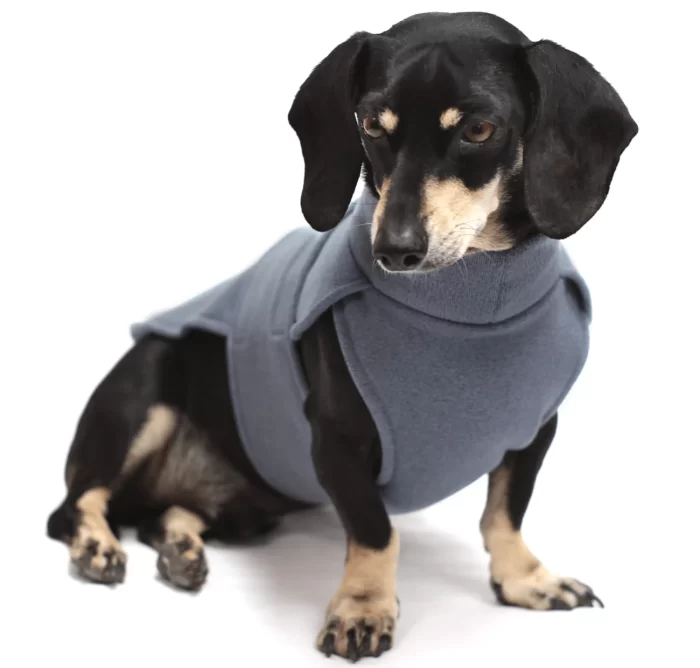Steel Blue Fleece Wrap
